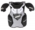 Детская защита тела и шеи Fusion vest LEATT 2.0 Jr белая L/XL на рост 125-150 см
