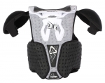 Детская защита тела и шеи Fusion vest LEATT 2.0 Jr белая S/M на рост 105-125 см