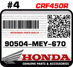 90504-MEY-670 HONDA CRF450R