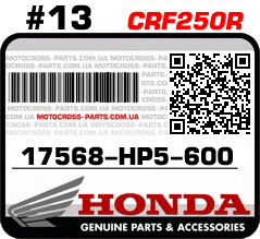 17568-HP5-600 HONDA CRF250R
