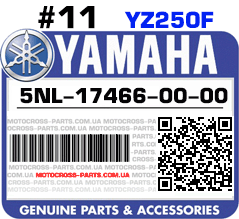 5NL-17466-00-00 YAMAHA YZ250F