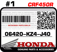 06420-KZ4-J40 HONDA CRF450R