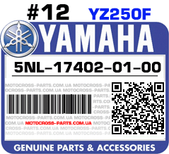5NL-17402-01-00 YAMAHA YZ250F