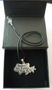 Медальон на шею "FOX" #2 ― MOTOCROSS-PARTS.RU