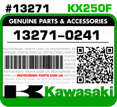 13271-0241 KAWASAKI KX250F