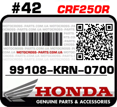99108-KRN-0700 HONDA CRF250R
