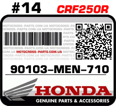 90103-MEN-710 HONDA CRF250R