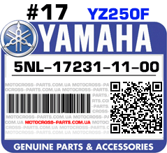 5NL-17231-11-00 YAMAHA YZ250F