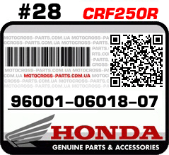 96001-06018-07 HONDA CRF250R