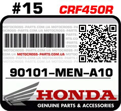 90101-MEN-A10 HONDA CRF450R