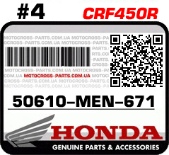 50610-MEN-671 HONDA CRF450R