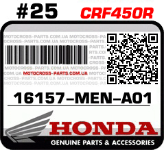 16157-MEN-A01 HONDA CRF450R