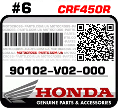 90102-V02-000 HONDA CRF450R