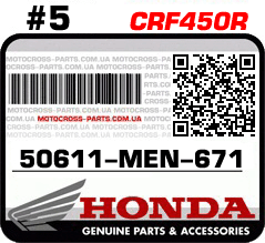 50611-MEN-671 HONDA CRF450R