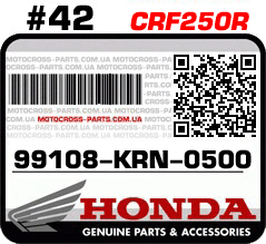 99108-KRN-0500 HONDA CRF250R