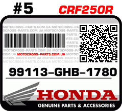 99113-GHB-1780 HONDA CRF250R