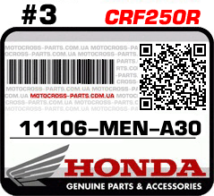 11106-MEN-A30 HONDA CRF250R