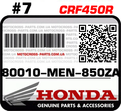 80010-MEN-850ZA HONDA CRF450R