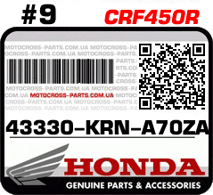 43330-KRN-A70ZA HONDA CRF250R