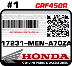17231-MEN-A70ZA HONDA CRF450R