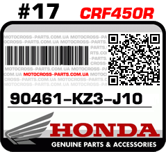 90461-KZ3-J10 HONDA CRF450R