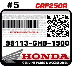 99113-GHB-1500 HONDA CRF250R