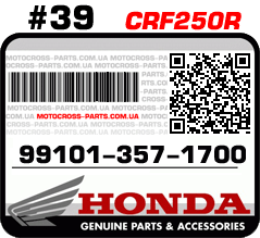 99101-357-1700 HONDA CRF250R