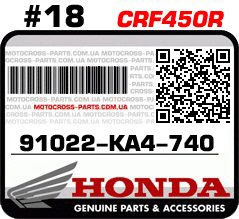 91022-KA4-740 HONDA CRF250R