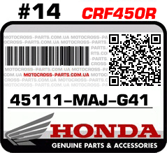 45111-MAJ-G41 HONDA CRF450R
