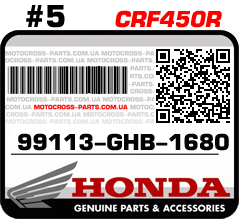 99113-GHB-1680 HONDA CRF450R