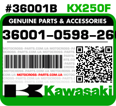 36001-0598-266 KAWASAKI KX250F
