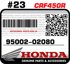 95002-02080 HONDA CRF450R