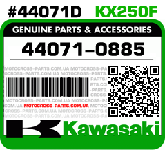 44071-0885 KAWASAKI KX250F