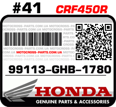 99113-GHB-1780 HONDA CRF450R
