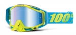 Мото очки 100% RACECRAFT Goggle Barbados - Mirror Blue Lens
