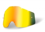 Линза к очкам 100% RACECRAFT/ACCURI/STRATA Replacement Lens Gold Mirror/Smoke Anti-Fog