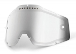 Линза к очкам 100% RACECRAFT/ACCURI/STRATA Vented Dual Pane Lens Anti-Fog - Silver Mirror / Smoke