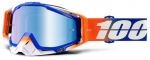 Мото очки 100% RACECRAFT Goggle Roxburry - Mirror Blue Lens