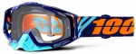 Мото очки 100% RACECRAFT Goggle Calculus Navy - Clear Lens