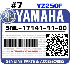 5NL-17141-11-00 YAMAHA YZ250F
