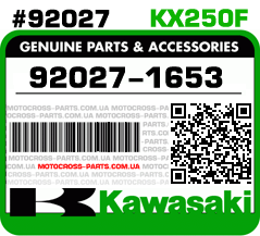 92027-1653 KAWASAKI KX250F
