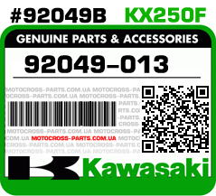 92049-013 KAWASAKI KX250F