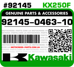 92145-0463-10 KAWASAKI KX250F