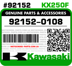 92152-0108 KAWASAKI KX250F
