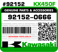 92152-0666 KAWASAKI KX450F
