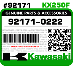 92171-0222 KAWASAKI KX250F