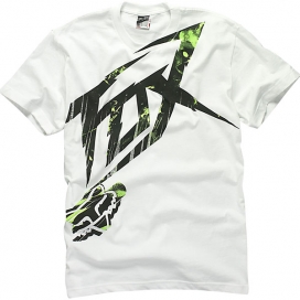 Футболка FOX Testament Tee WHITE -30% ― MOTOCROSS-PARTS.RU