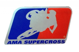 Наклейка AMA Supercross ― MOTOCROSS-PARTS.RU