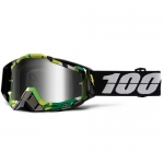 Мото очки 100% RACECRAFT Goggle Bootcamp - Mirror Silver Lens