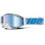 Мото очки 100% RACECRAFT Goggle Hyperloop - Mirror Blue Lens